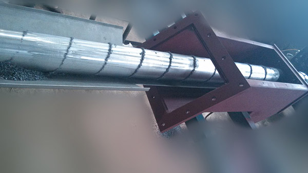Magnetic screw conveyor